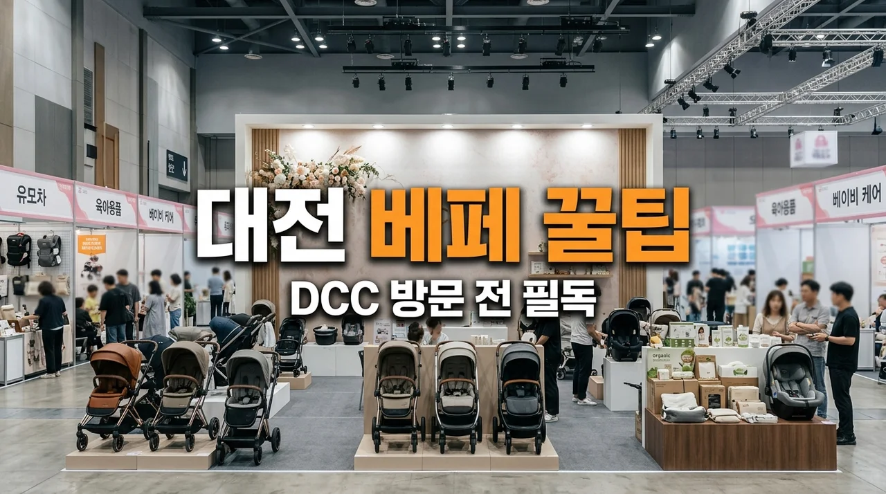 대전 OK베이비 키즈페어 방문 가이드: 주차 팁부터 무료입장까지