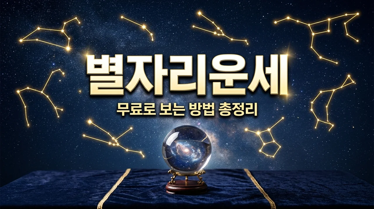 별자리운세 보는 법 총정리! 무료 사이트부터 AI 활용 꿀팁까지