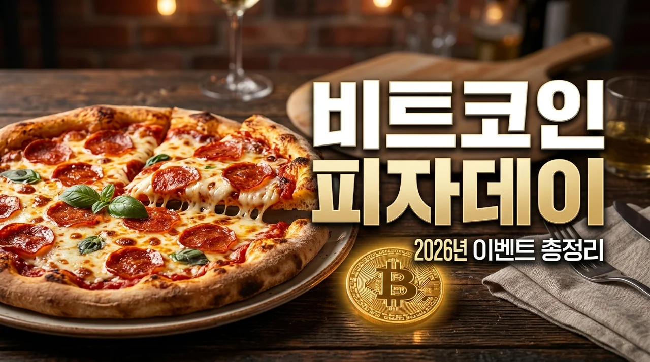 비트코인 피자데이 2026 이벤트 총정리 및 유래 혜택 받는 법