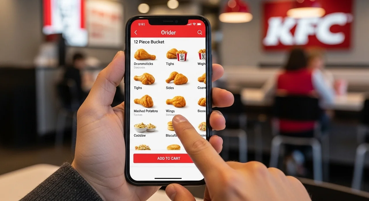 실패 없는 주문 방법: KFC 앱과 키오스크 활용하기