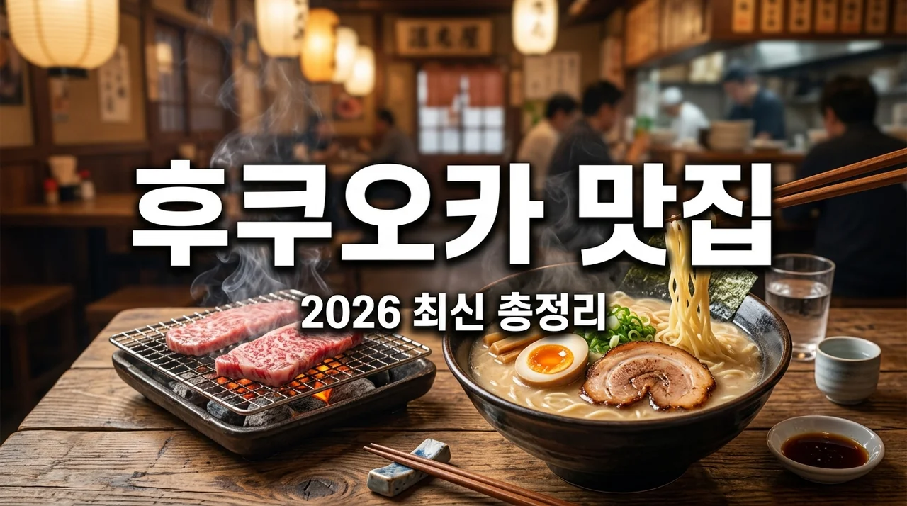후쿠오카 맛집 총정리 | 현지인 추천 라멘부터 야키니쿠까지 BEST 7