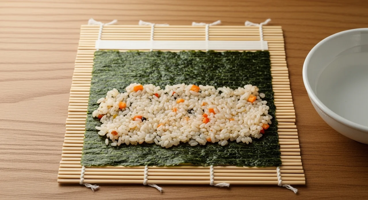 메인 메뉴: 꼬마김밥 예쁘게 싸는 법