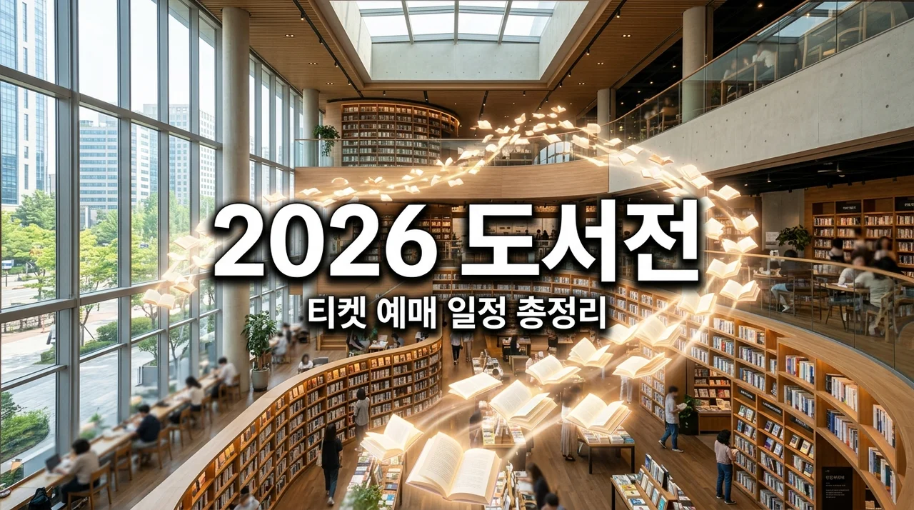 서울국제도서전 티켓 예매 일정 및 얼리버드 할인 예매 꿀팁 (2026)