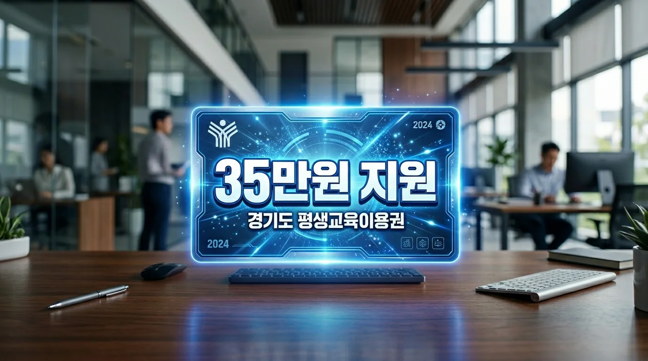 경기도 평생교육이용권 총정리: 35만원 신청방법 및 사용처 가이드