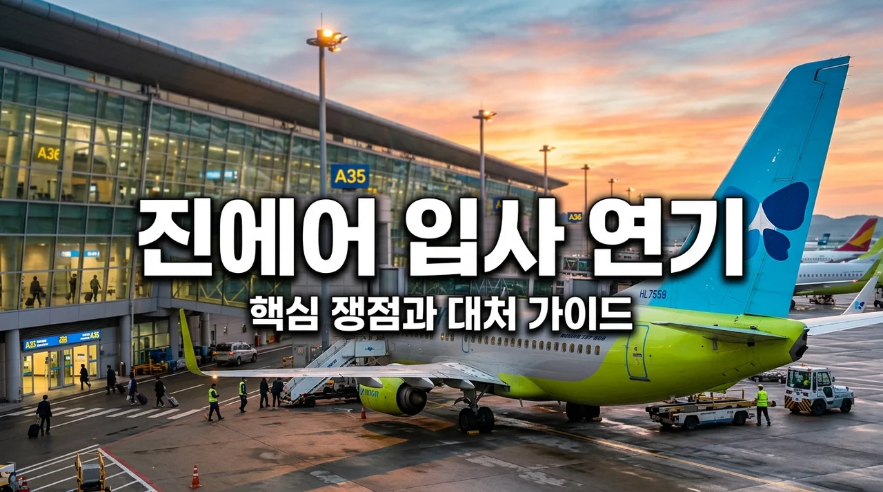진에어 입사 연기 사태 쟁점 총정리: 합격자 대응과 법적 포인트