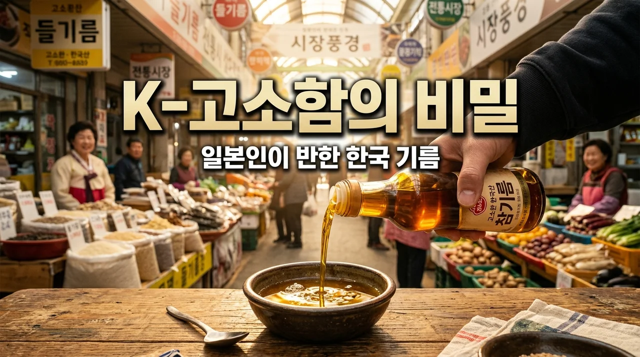 참기름 들기름 일본인 쇼핑 1순위 된 이유와 구매 꿀팁 5가지