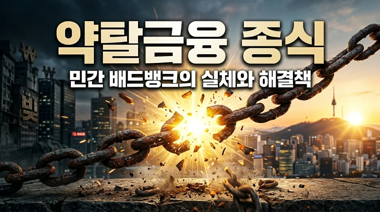 민간 배드 뱅크 원시적 약탈 금융 실체와 20년 빚 탈출 방법 총정리