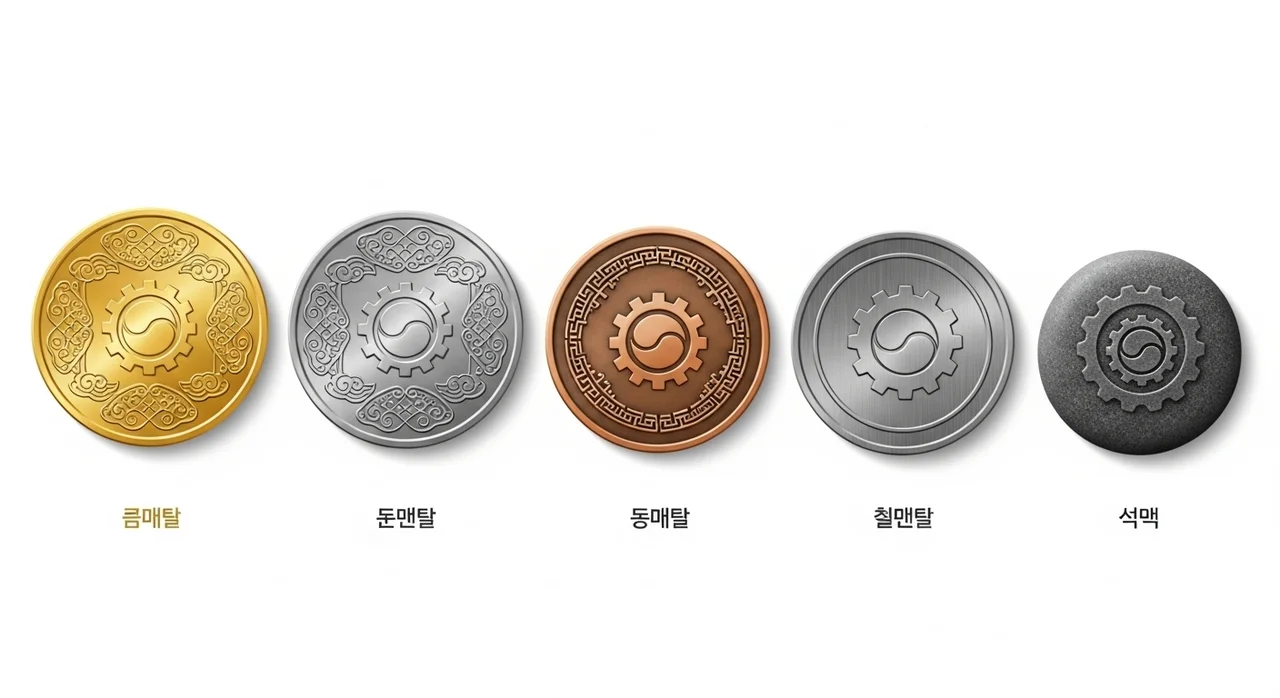 금탑산업훈장이란? 5단계 등급과 위상 비교