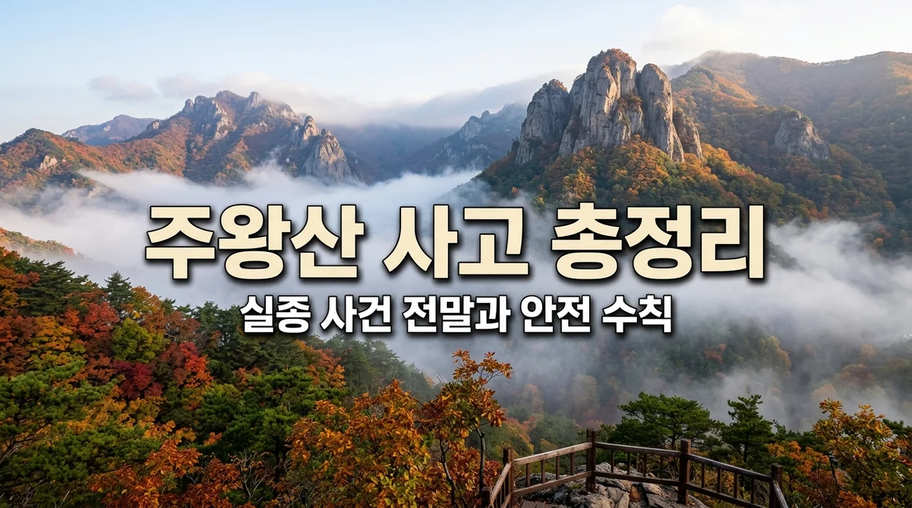 주왕산 사고 총정리 | 실종 초등생 발견 경위와 산행 안전 수칙