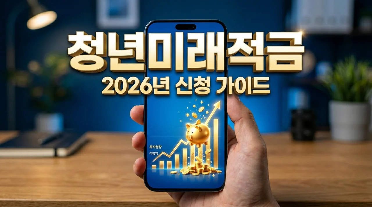 2026 청년미래적금 신청 방법 및 조건 총정리: 최대 2000만원 혜택