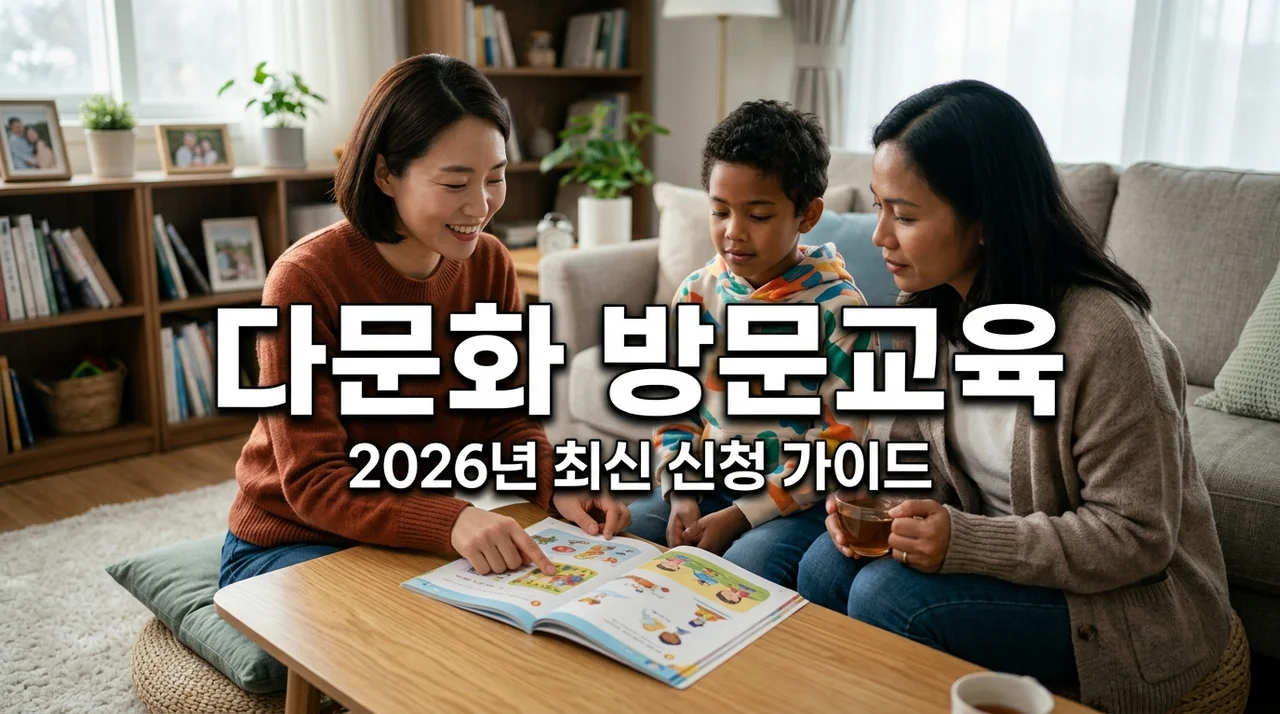 다문화가정 방문교육 서비스 신청 가이드: 대상·비용·절차 2026 최신판