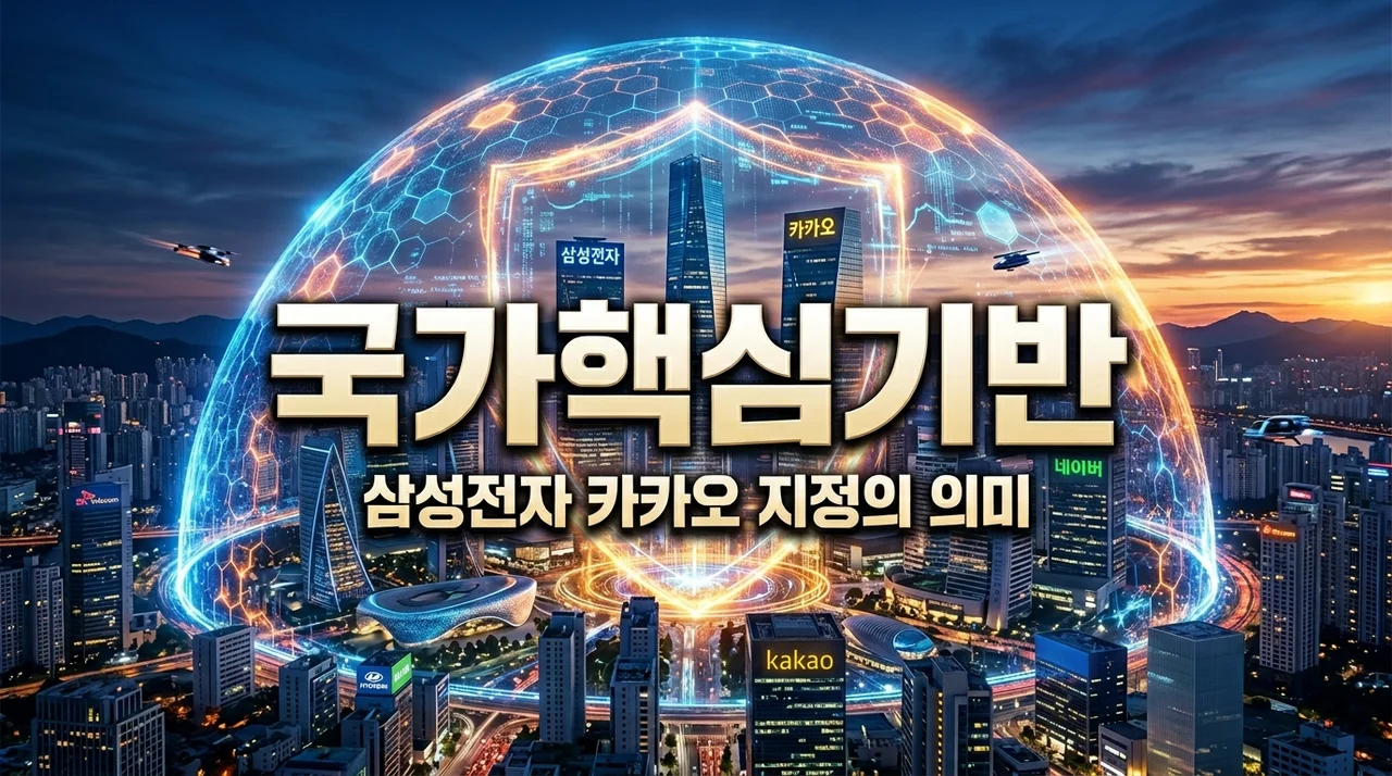 삼성전자·카카오 국가핵심기반 지정, 주가와 우리 삶의 변화 3가지