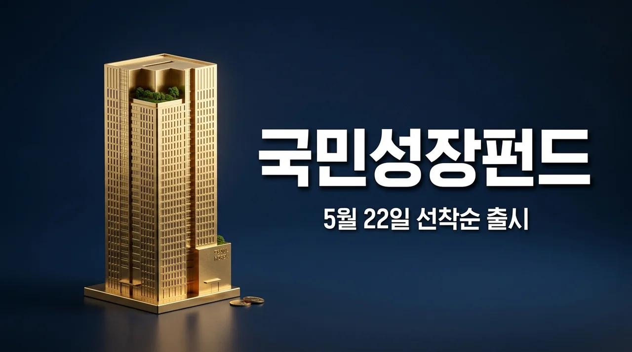 국민참여형 국민성장펀드 22일 판매 시작! 20% 수익 보전 핵심 총정리