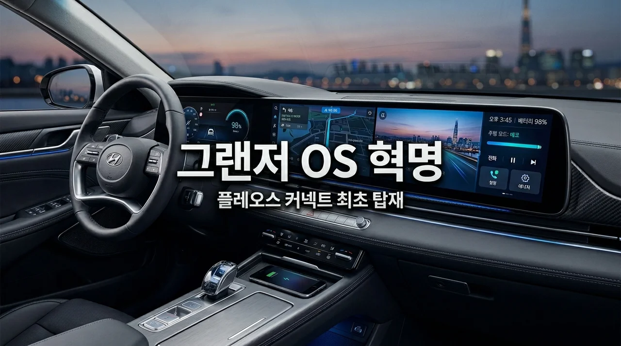 2026 더 뉴 그랜저 최초 탑재! 현대차 차세대 OS 플레오스 커넥트 총정리