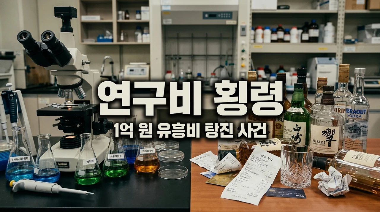한국화학연구원 연구비 1억 유흥비 탕진 사건 전말과 처벌 수위 총정리