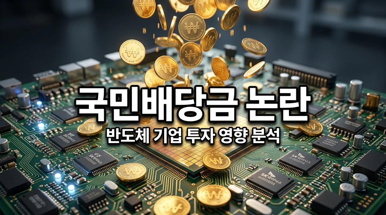 반도체 국민 배당금 논란 총정리: AI 초과이익 환원인가 기업의 족쇄인가?