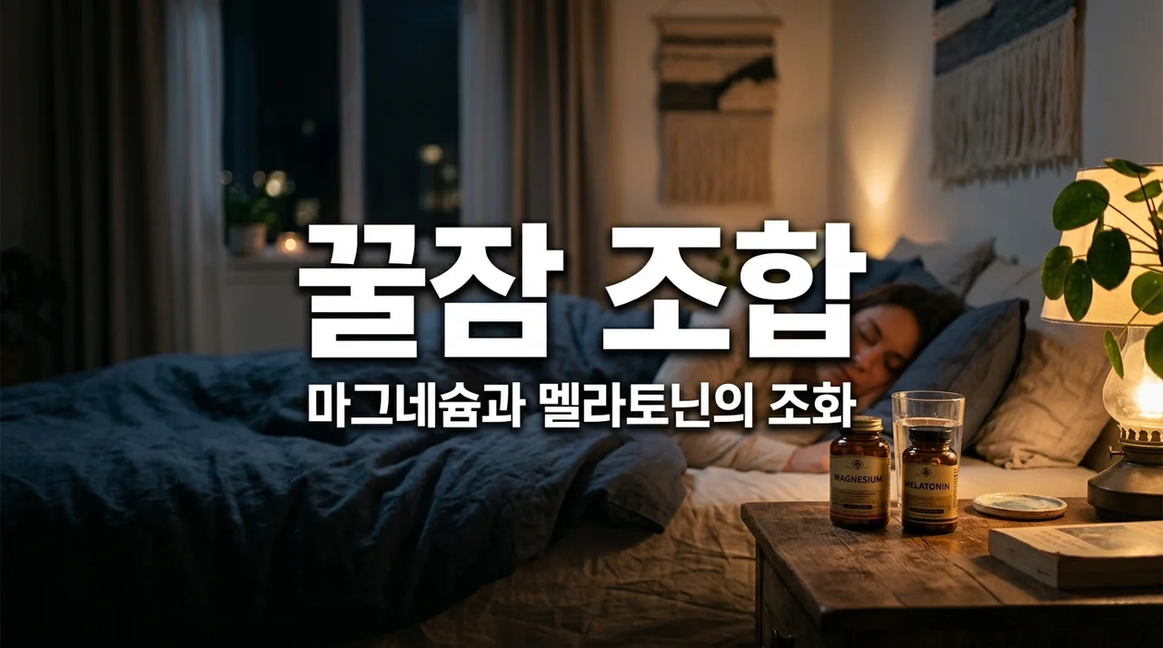 마그네슘 멜라토닌 꿀잠 조합 효과와 복용법 | 잠 안 올 때 해결책