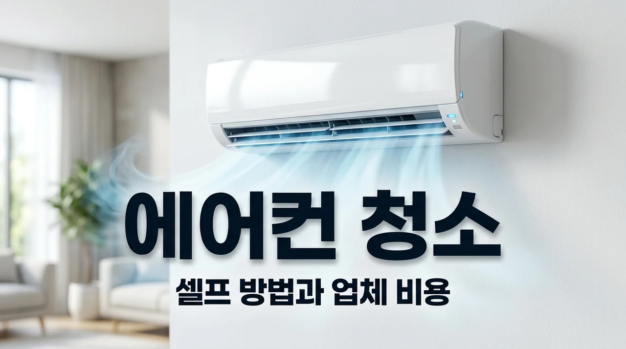 여름맞이 벽걸이 에어컨 청소 방법 및 업체 비용 관리법 총정리