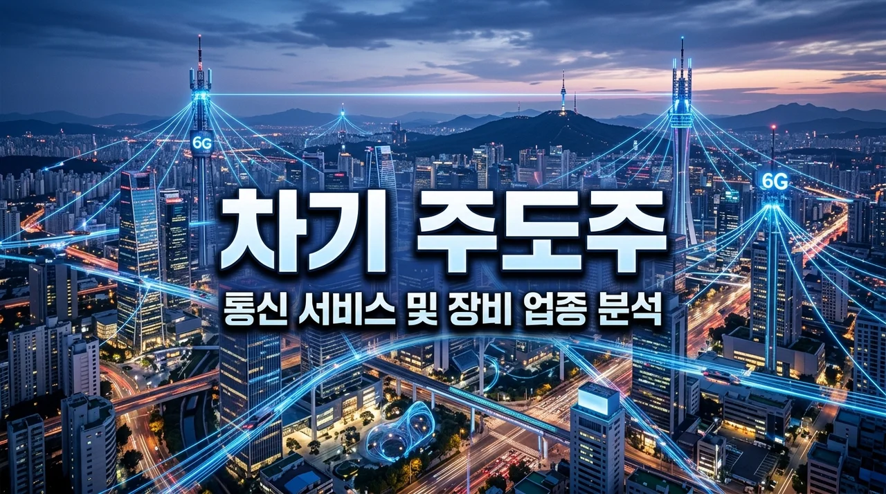 통신 서비스·장비 업종, 반도체 이을 차기 주도주 부상 이유 3가지