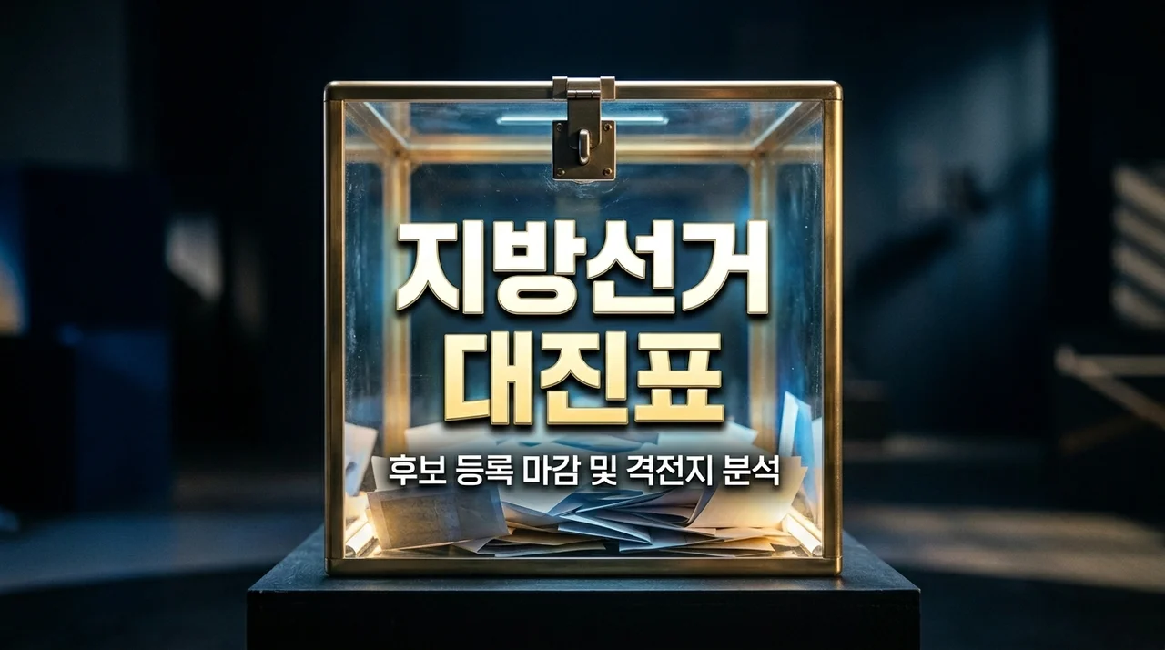 2026 지방선거 후보등록 마감! 주요 격전지 대진표 및 후보 분석 총정리