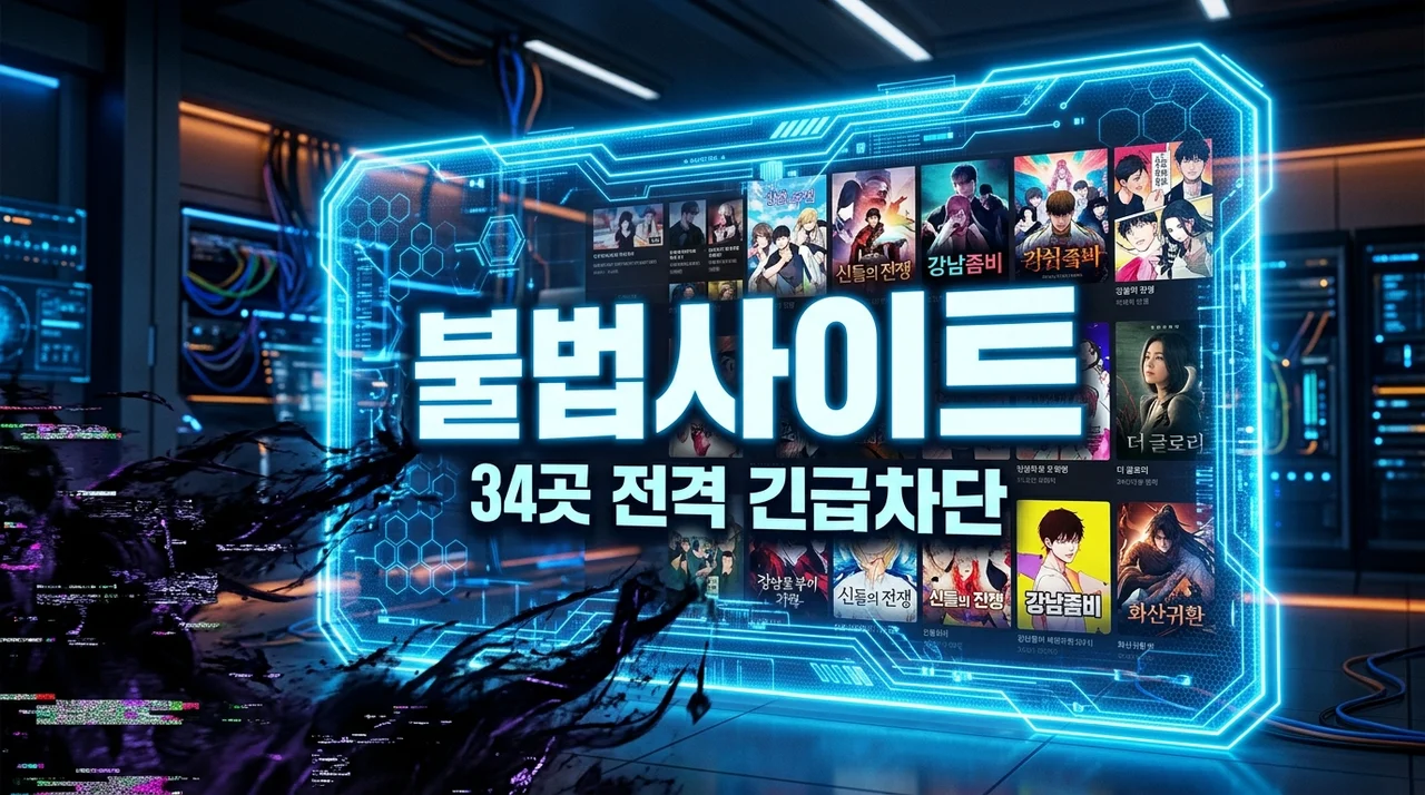 뉴토끼 등 저작권 침해 사이트 34곳 긴급차단! 2026년 개정 저작권법 총정리