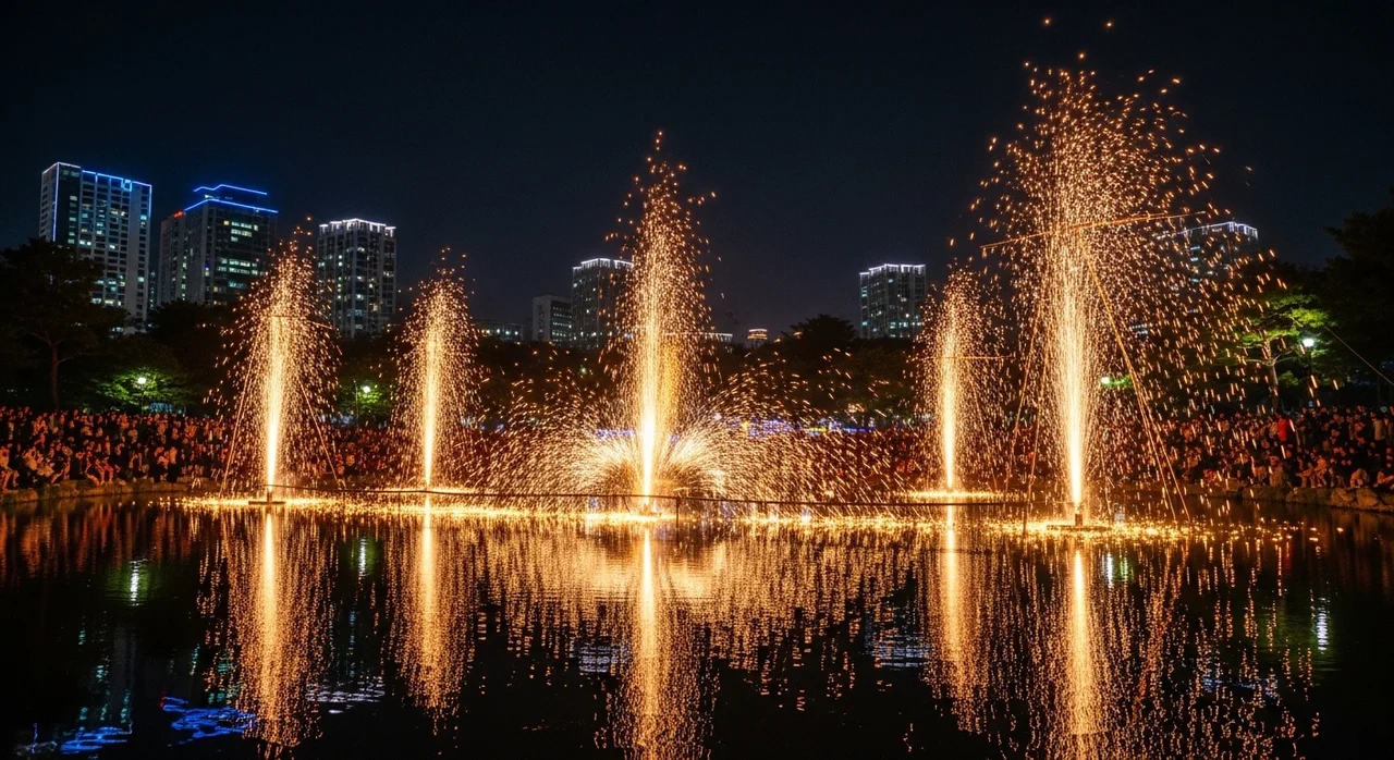 밤하늘을 수놓는 불꽃의 향연, 2026 세종 낙화축제