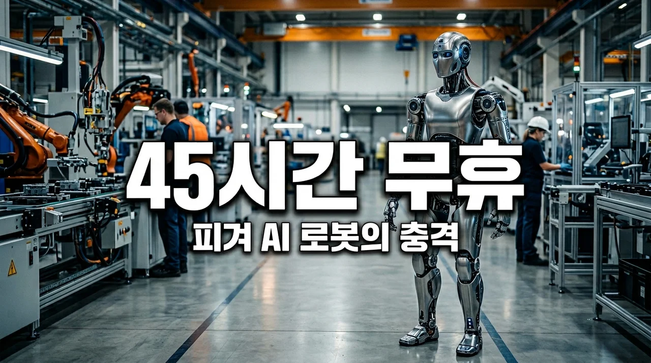 45시간째 자지도 않고 일하는 피겨 AI 로봇, 인간의 노동이 끝날까?