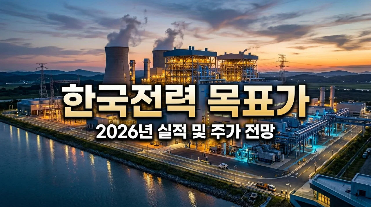 한국전력 목표가 3만원 돌파 가능성? 2026년 주가 전망 및 실적 분석