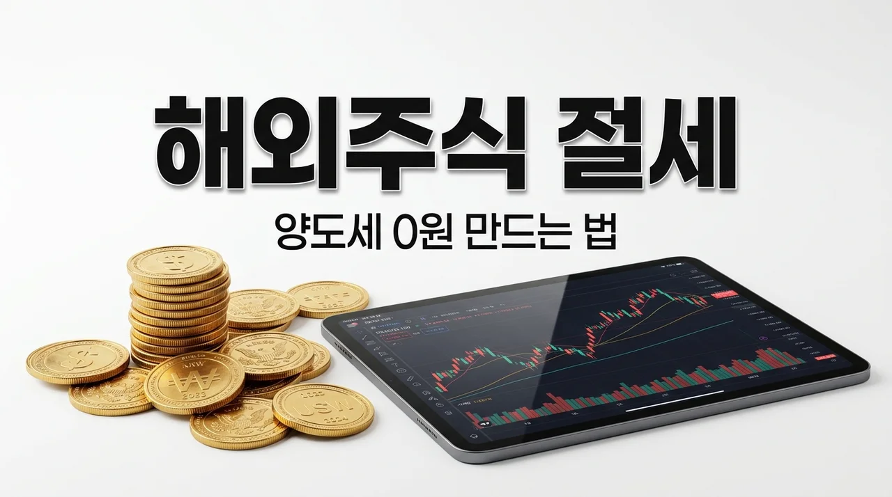 해외 주식 양도소득세 절세 방법: 250만 원 기본공제와 증여 활용 가이드