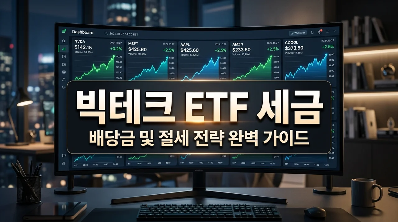 국내 상장 미국 빅테크 ETF 배당금 및 과세 기준 완벽 정리 (2026)
