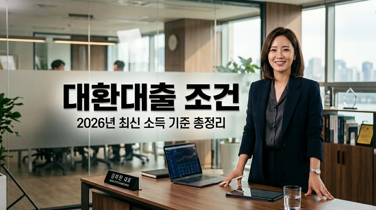 소상공인 저금리 대환대출 조건 및 소득 기준 (2026년 최신 정리)
