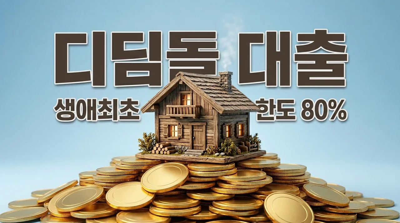 생애최초 디딤돌 대출 한도 LTV DSR 완벽 정리 | 80% 적용법
