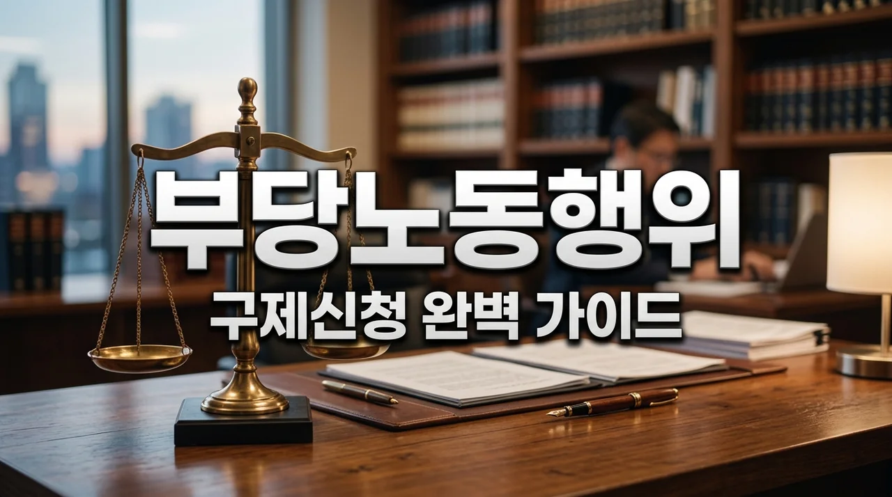 부당노동행위 구제신청 절차 및 입증자료 작성 요령 완벽 가이드