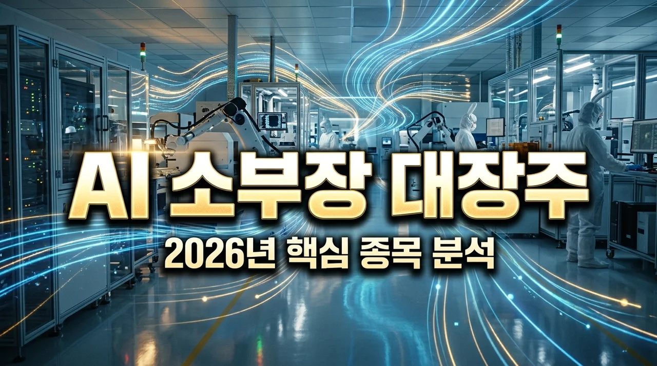 국내 AI 소부장 관련주 대장주 TOP 7 분석: 2026년 반도체 수혜주 총정리