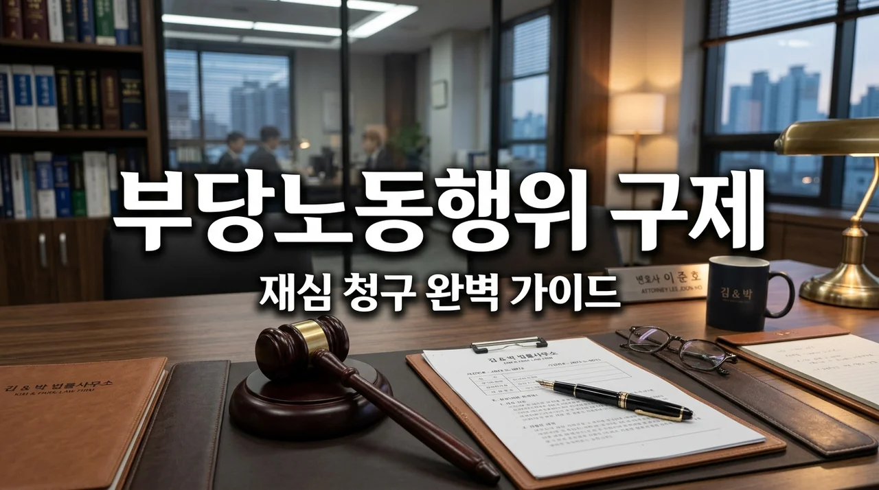 부당노동행위 구제신청 절차 및 중앙노동위원회 재심 청구 요령 가이드