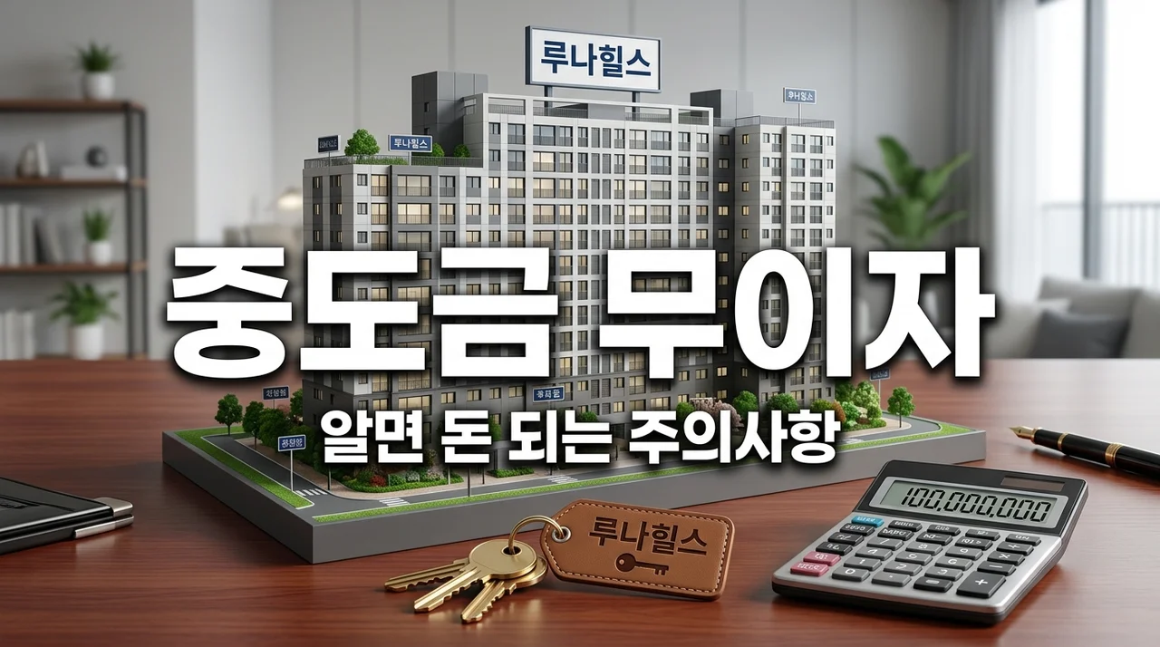 아파트 중도금 대출 무이자 혜택 뒤에 숨겨진 5가지 치명적 주의사항