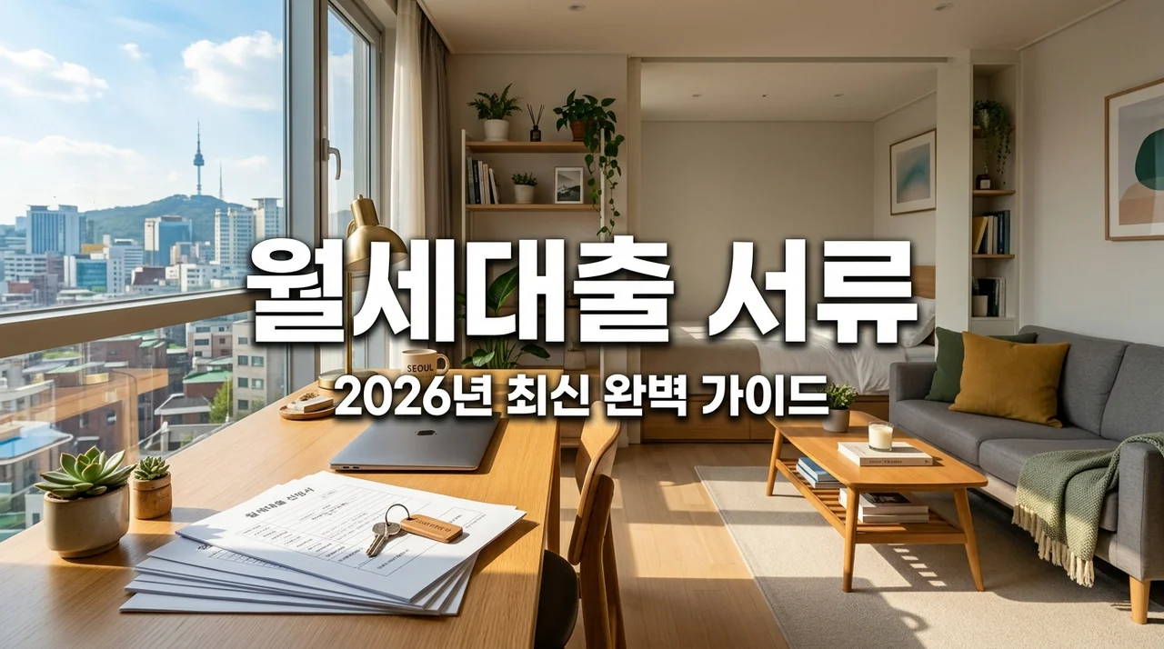 청년 주거안정 월세대출 서류 및 자격 조건 총정리 (2026년 최신)