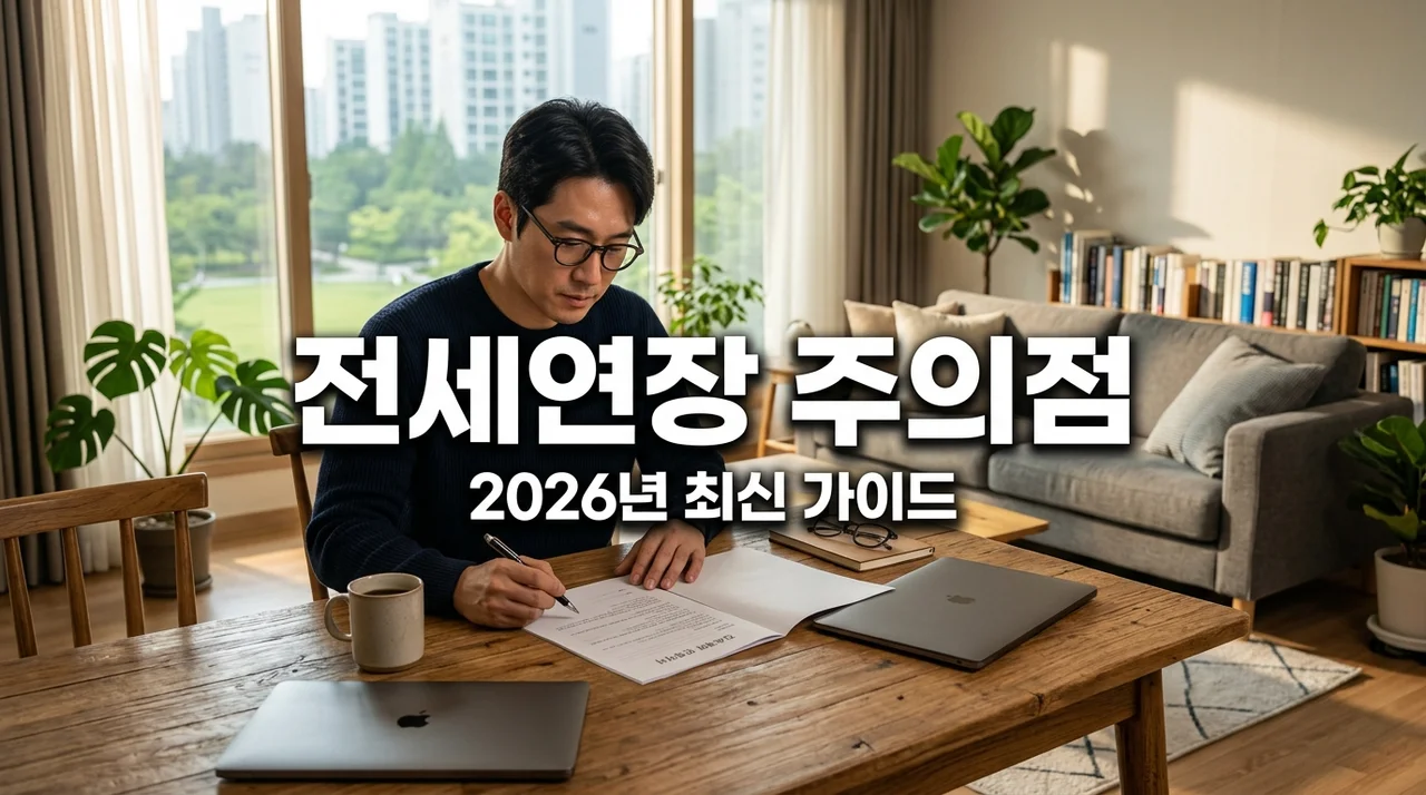 전세자금대출 연장 시 주의점 5가지 | 집주인 변경 대응과 필수 서류 총정리