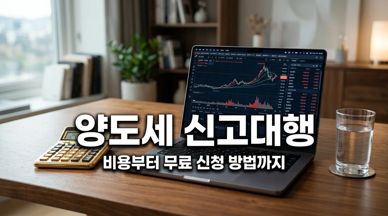 해외 주식 양도소득세 신고 대행 비용 및 무료 신청 꿀팁 (2026 최신)