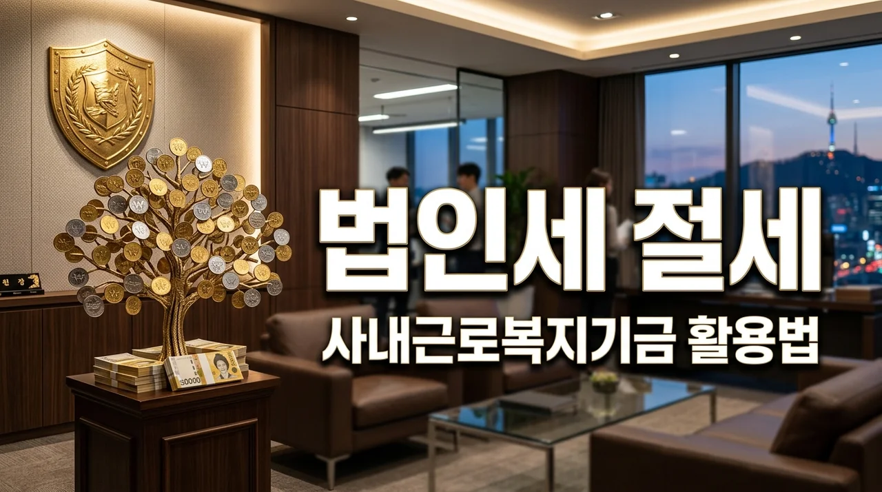 법인세 절세 전략 사내근로복지기금 설립으로 세금 혜택과 복지 해결