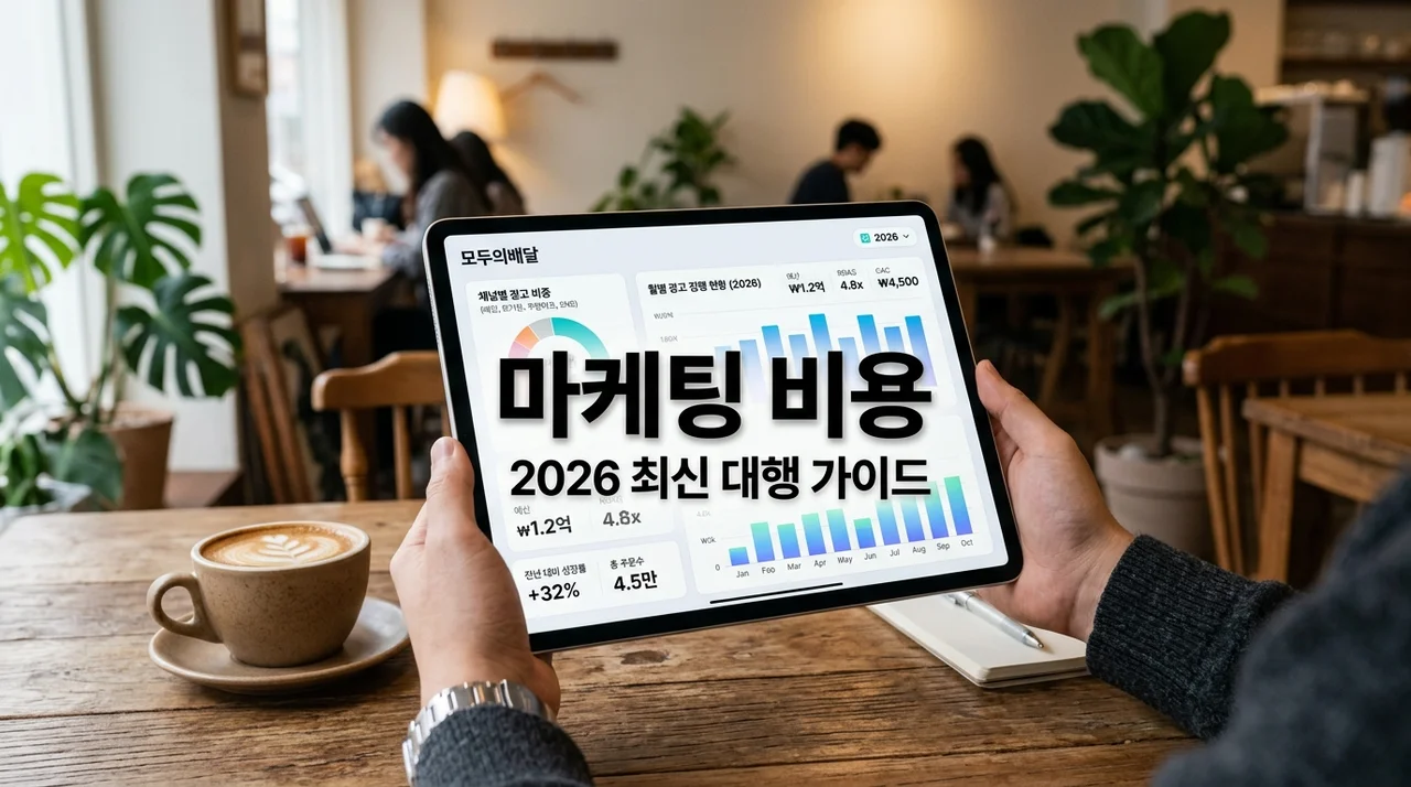 소상공인 배달앱 마케팅 대행 비용 총정리! 2026년 최신 가이드