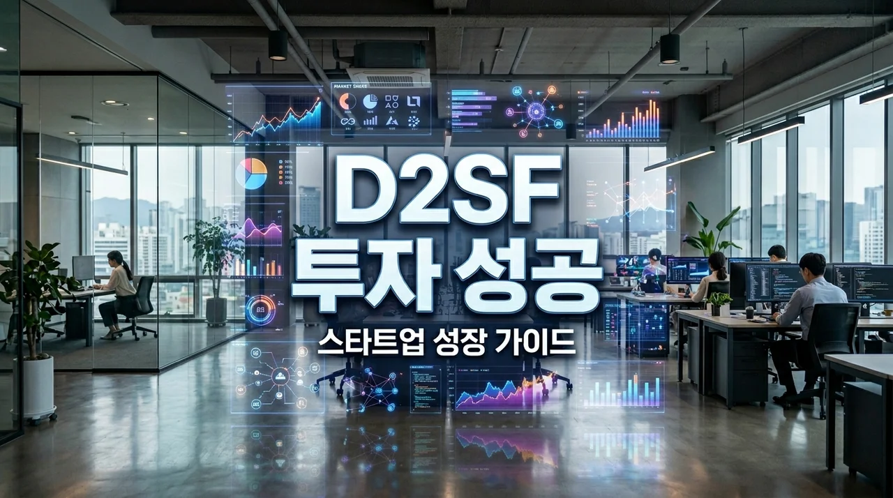 네이버 D2SF 스타트업 투자 신청 방법 및 합격 전략 총정리