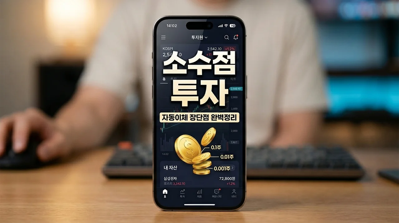 주식 소수점 투자 자동이체 장단점: 1,000원으로 시작하는 재테크