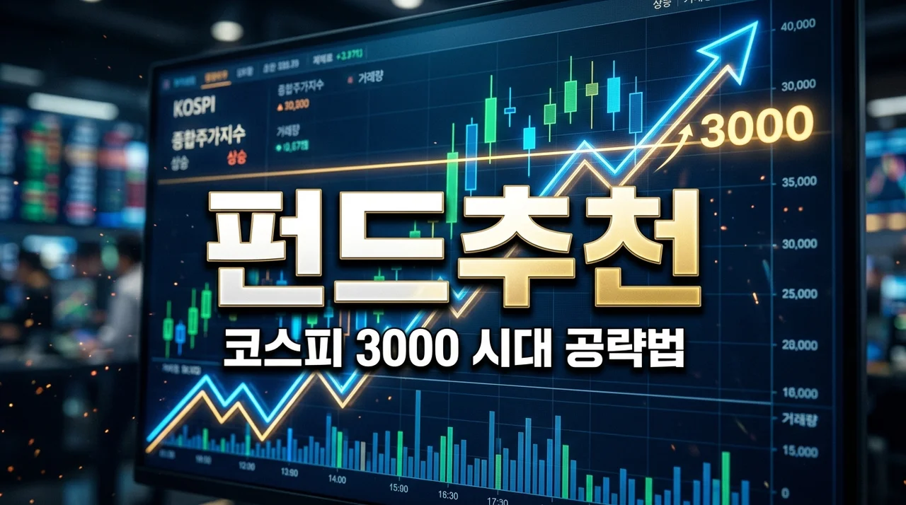 코스피 3000 돌파 시 유망 펀드 추천! 지금 꼭 담아야 할 TOP 3