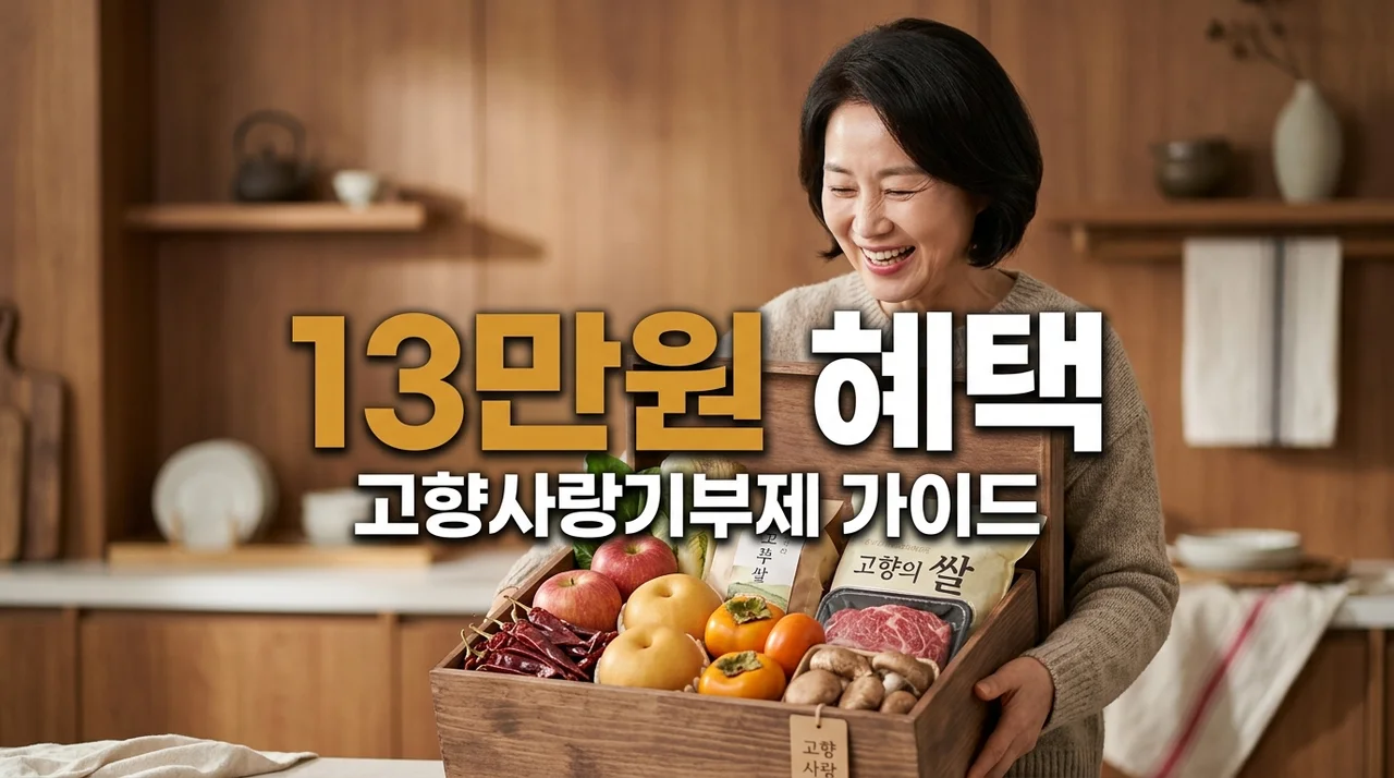 고향사랑기부금 세액공제 한도 및 지역별 인기 답례품 추천 (총정리)