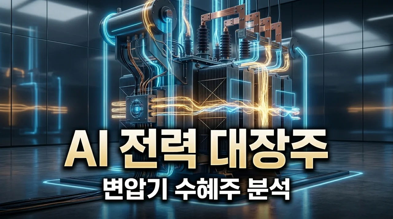 AI 데이터센터 전력 관련주 TOP 3 분석: 변압기 대장주 수혜 현황 총정리