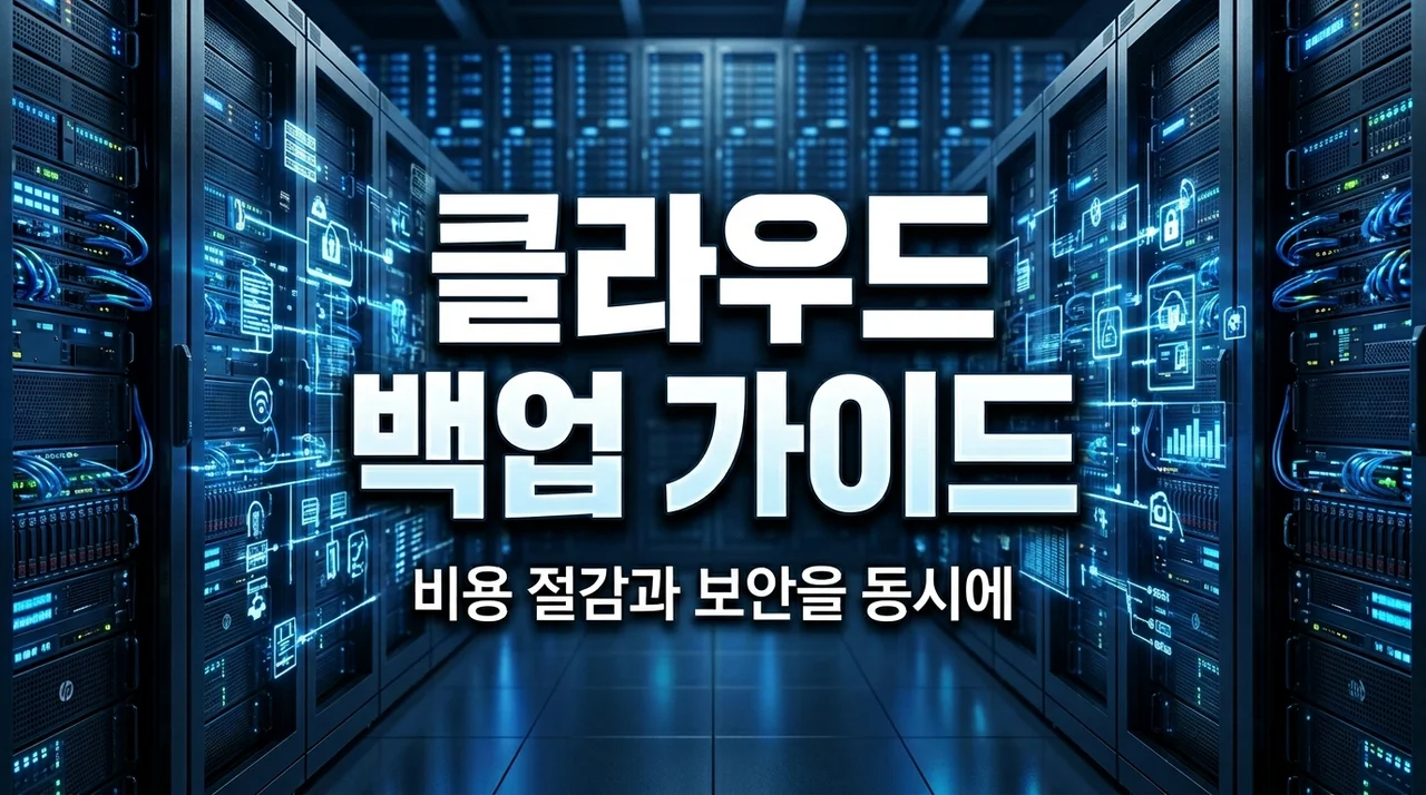 기업용 클라우드 데이터 백업 아카이빙 비용 절감 및 솔루션 완벽 가이드