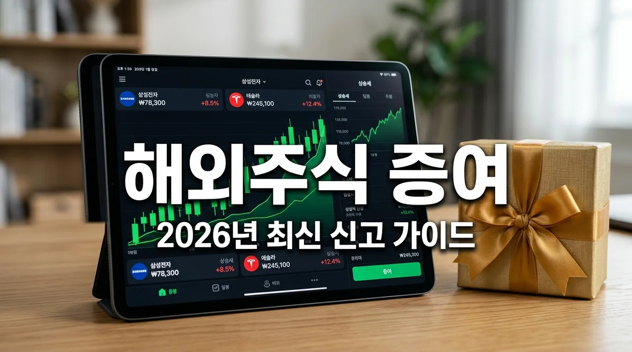 해외주식 증여 세액공제 한도 및 국세청 신고 절차 2026 완벽 정리