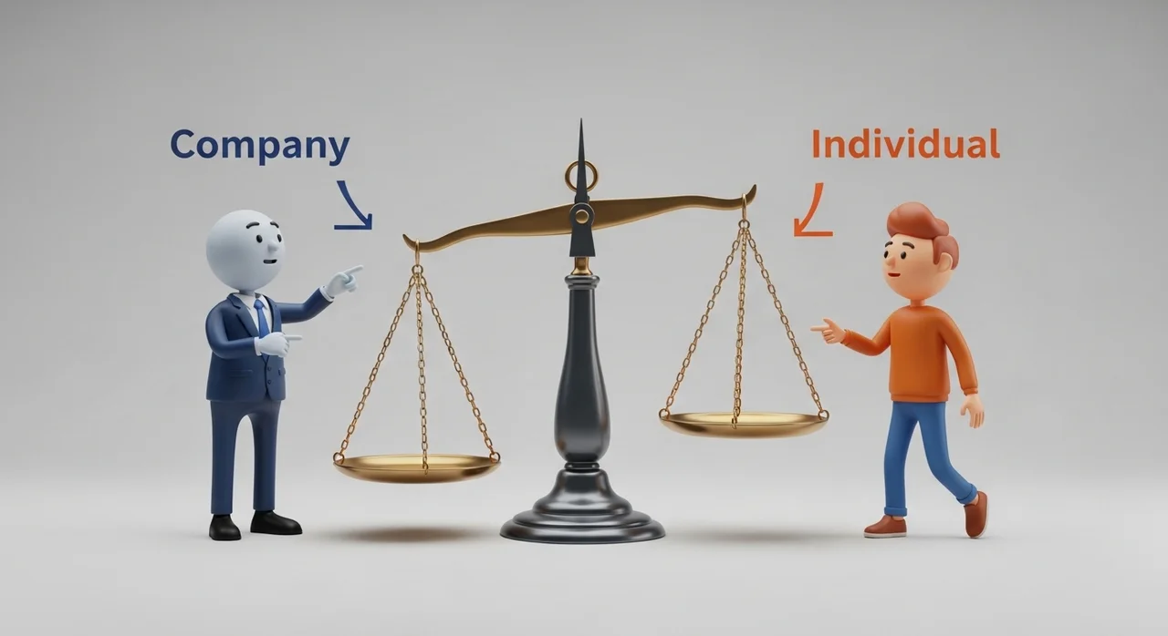 회사 실수 vs 개인 실수, 책임은 누구에게?