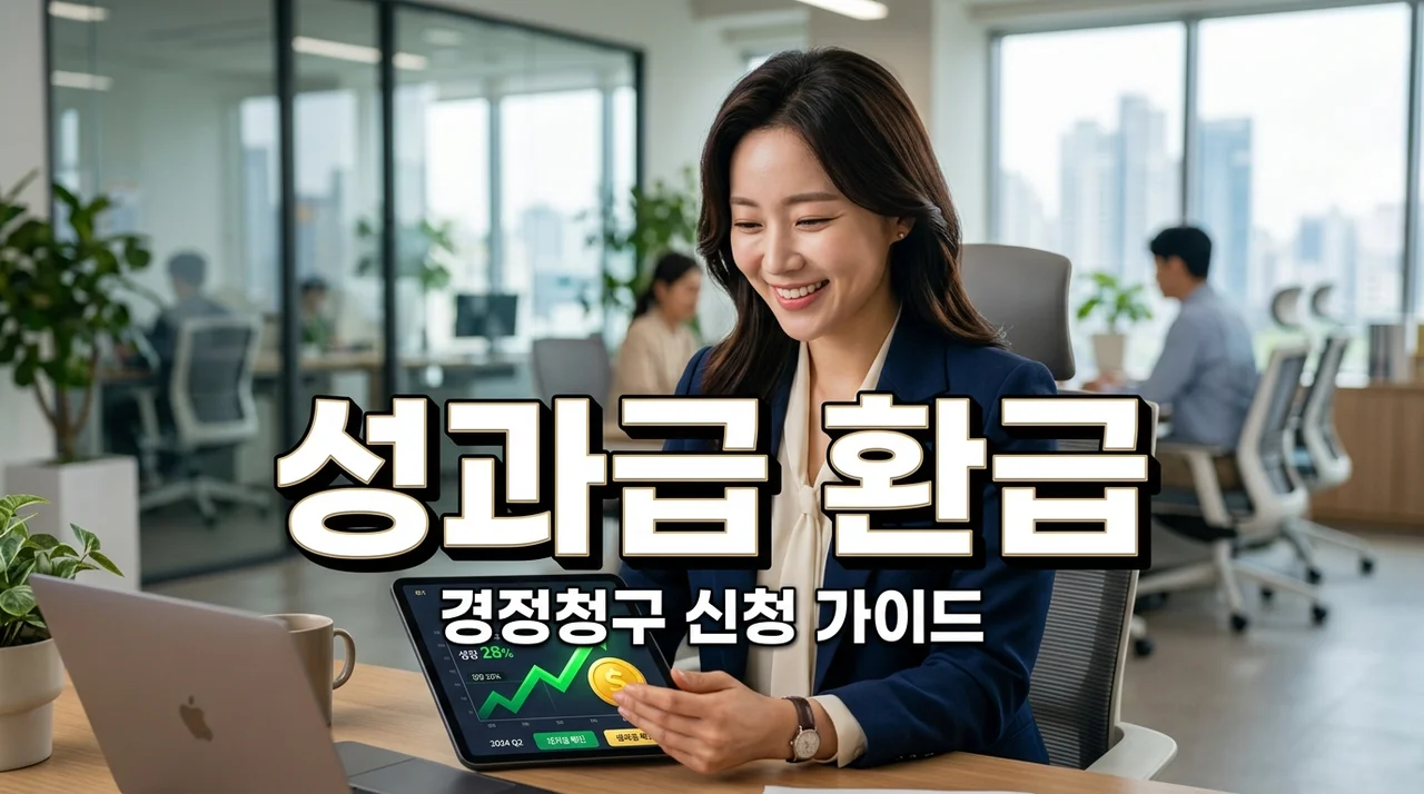 상반기 성과급 소득세 환급 신청 방법 및 징수 세액 경정청구 총정리